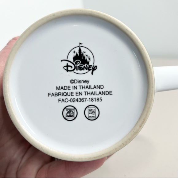 Disney Store Mickey Mouse & Minnie Mouse Picnic Kiss Coffee Mug 12oz. - Picture 8 of 8